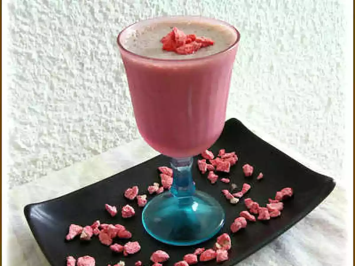 Mousse de fraises enfantine au tofu soyeux
