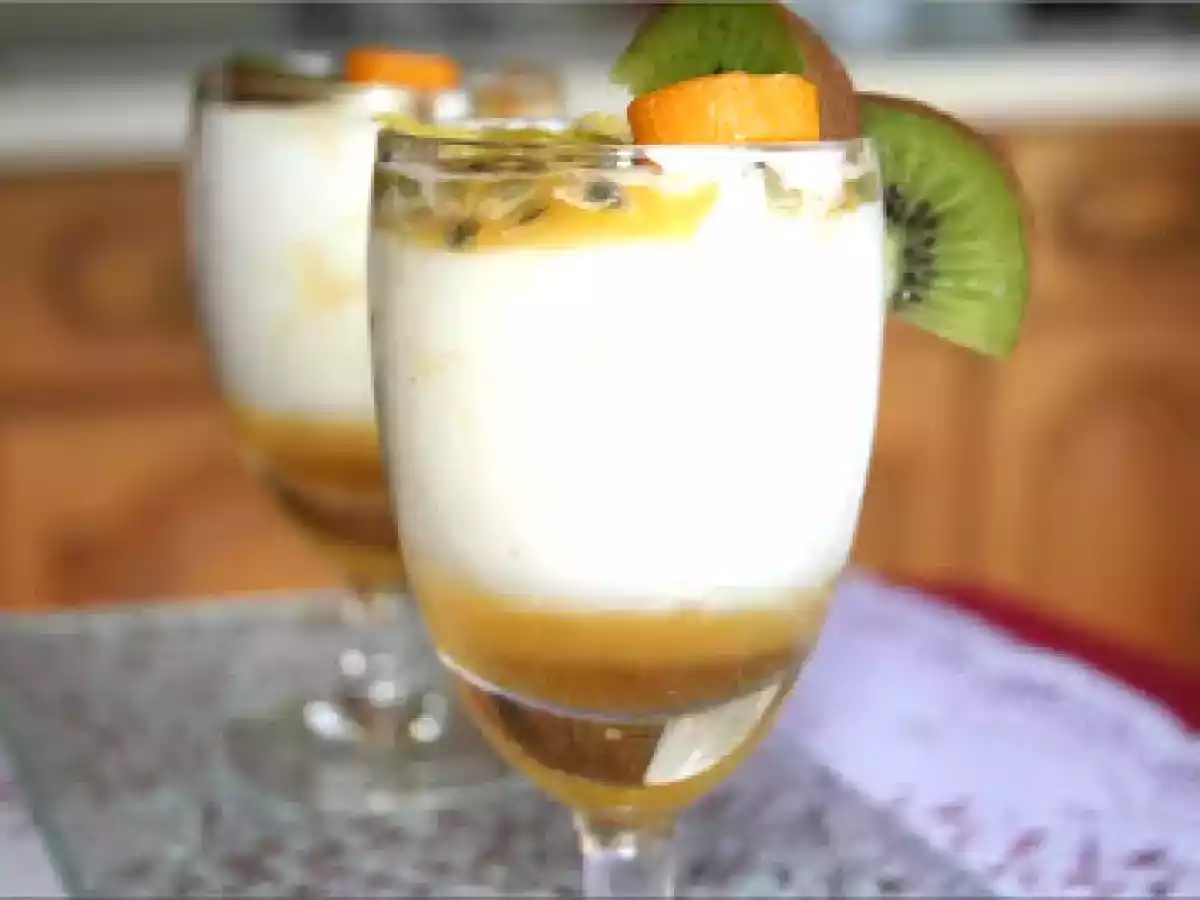 MOUSSE DE FROMAGE, COULIS PASSION - photo 2