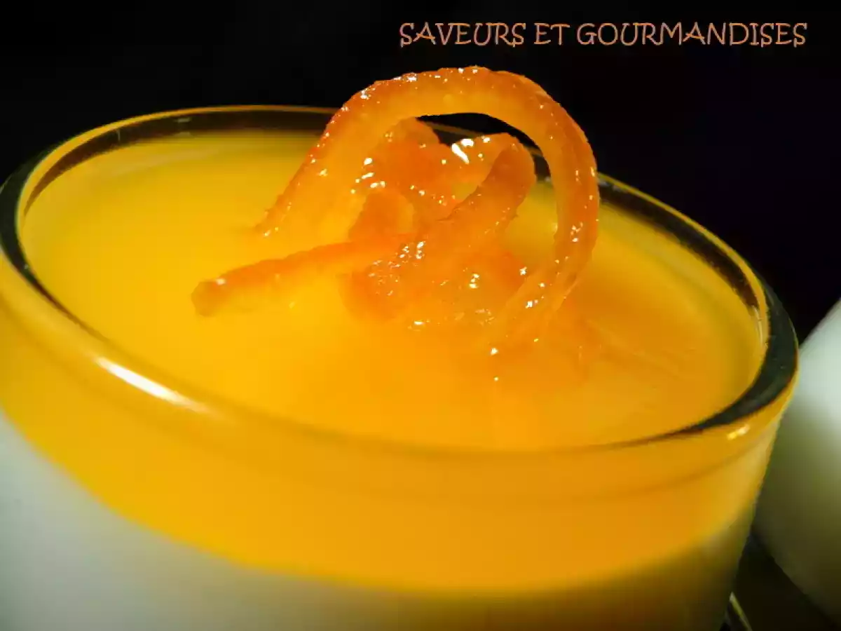 Mousse de fromage et gelée d'orange - photo 2