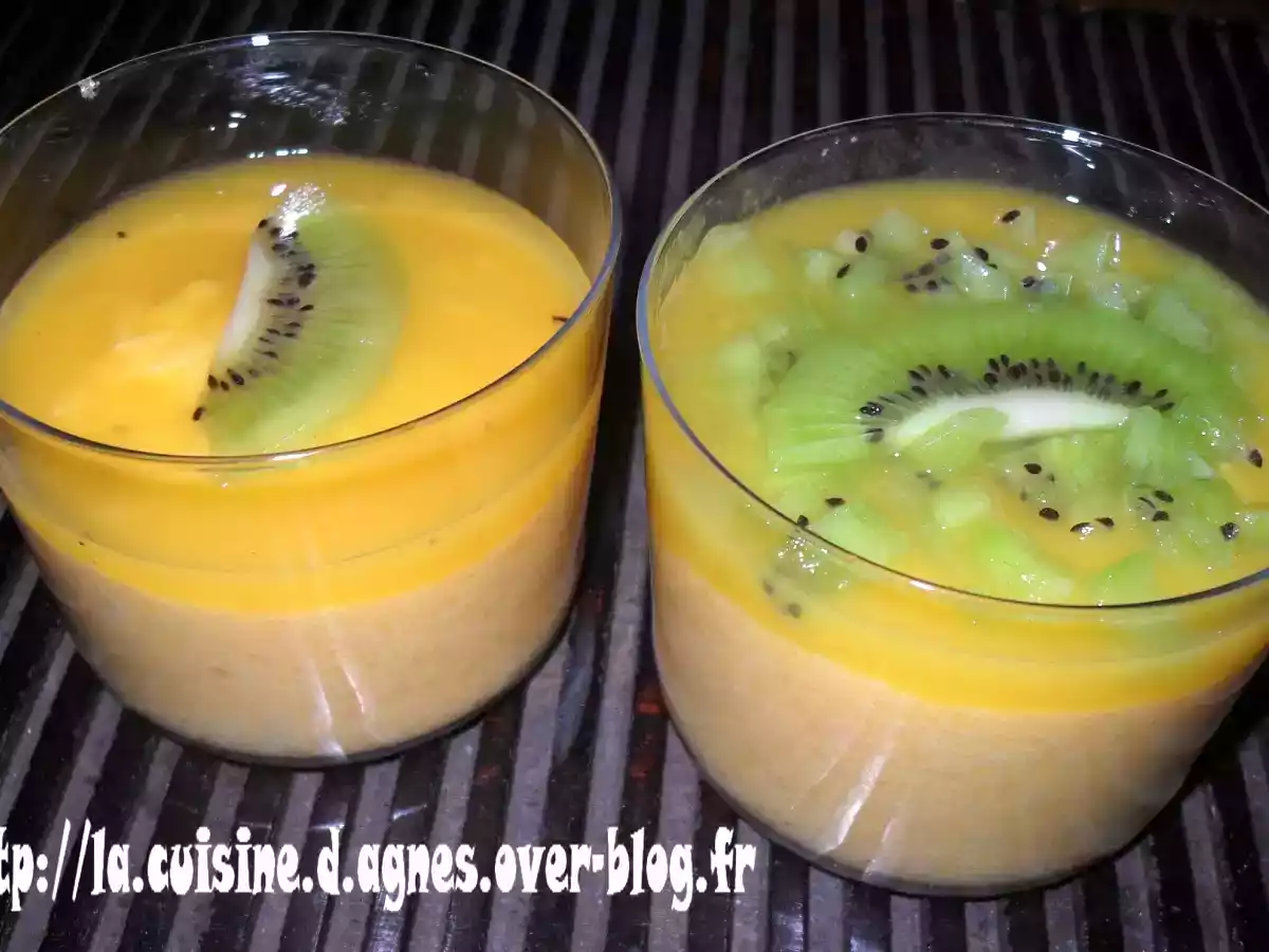 Mousse de fruits exotiques