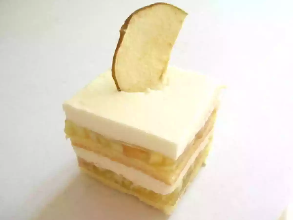 Mousse de mangue sur génoise cf Pierre Hermé - photo 3