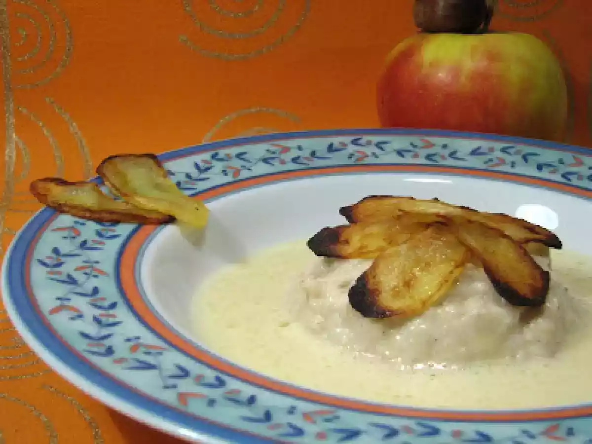 Mousse de marrons, sabayon & pétales de pommes - photo 2