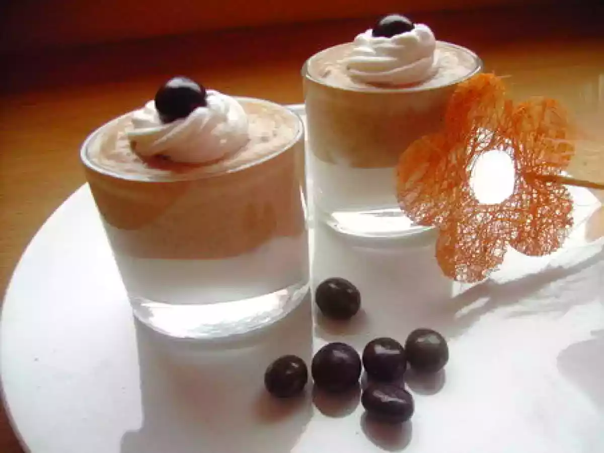 Mousse de marrons sur lit de fromage blanc - photo 3