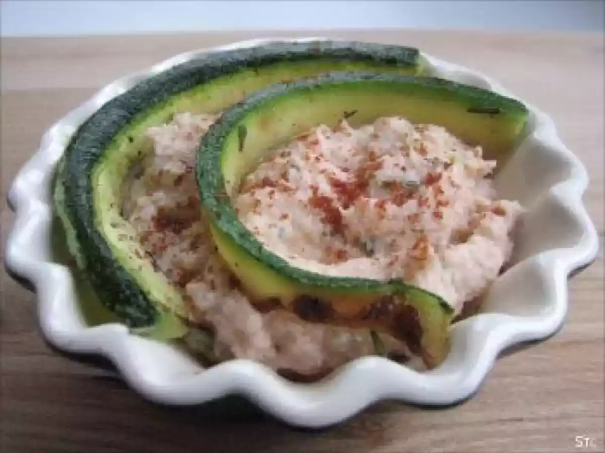 Mousse de saumon épicée & courgette grillée - photo 2