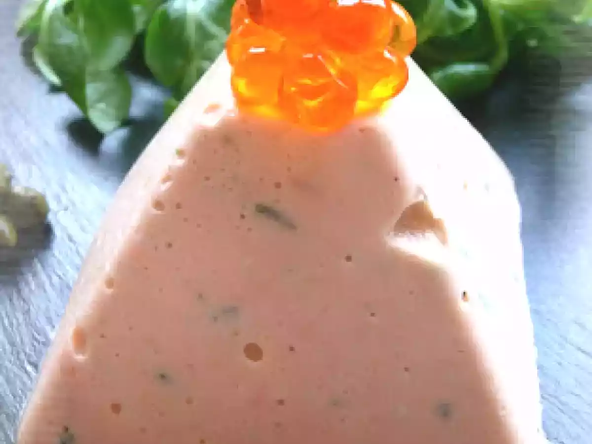 Mousse de saumon frais au cognac