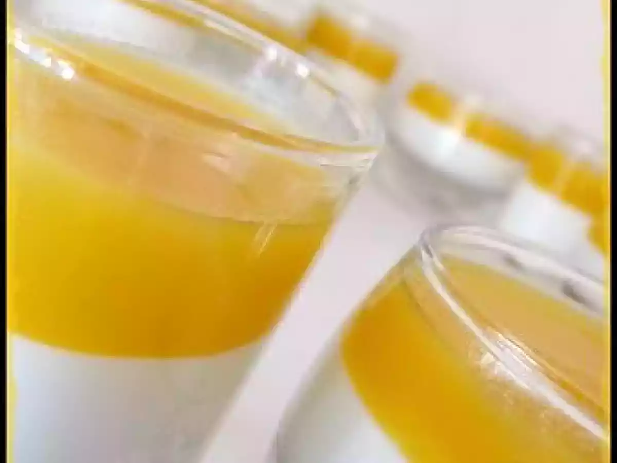 Mousse de séré à la crème et sa gelée d'ananas frais - photo 2