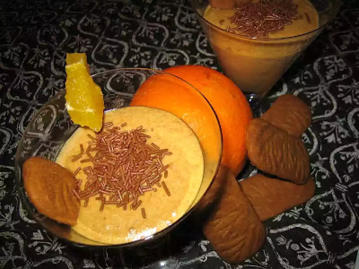 Mousse de spéculoos aux zestes d'oranges!!! - photo 2
