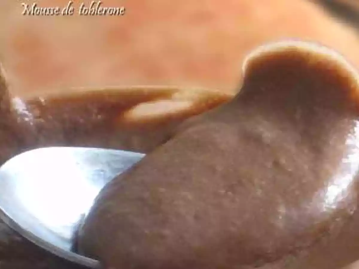 Mousse de toblerone - photo 2