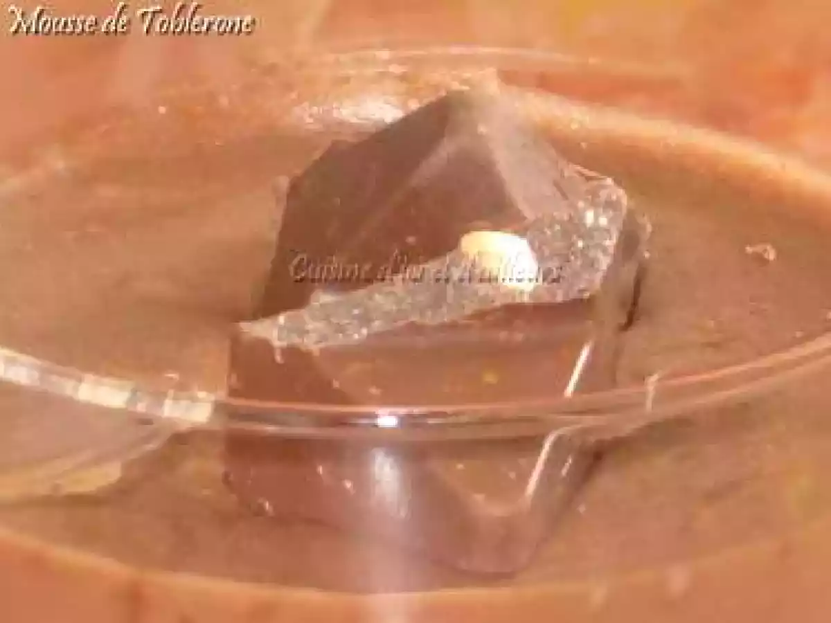 Mousse de toblerone - photo 3