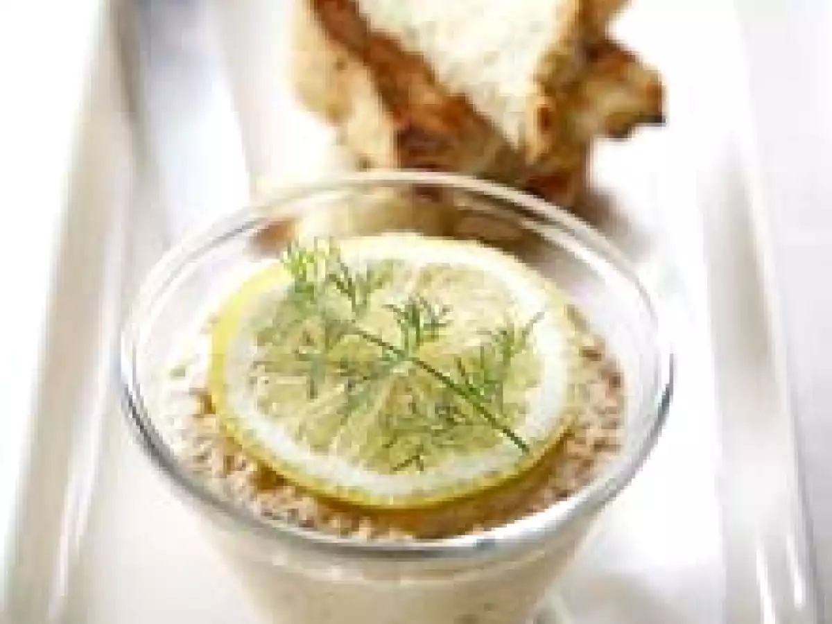 Mousse de truite fumé