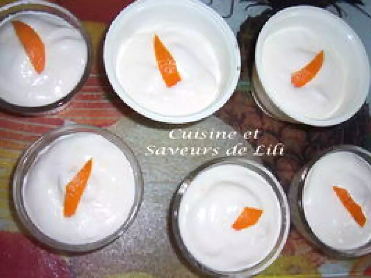 Mousse légère à la clémentine