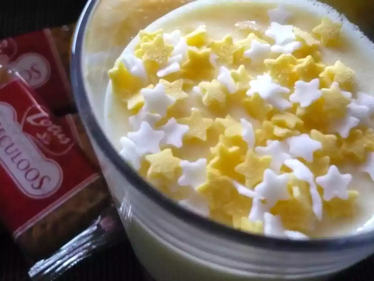 Mousse légère au citron et Spéculoos