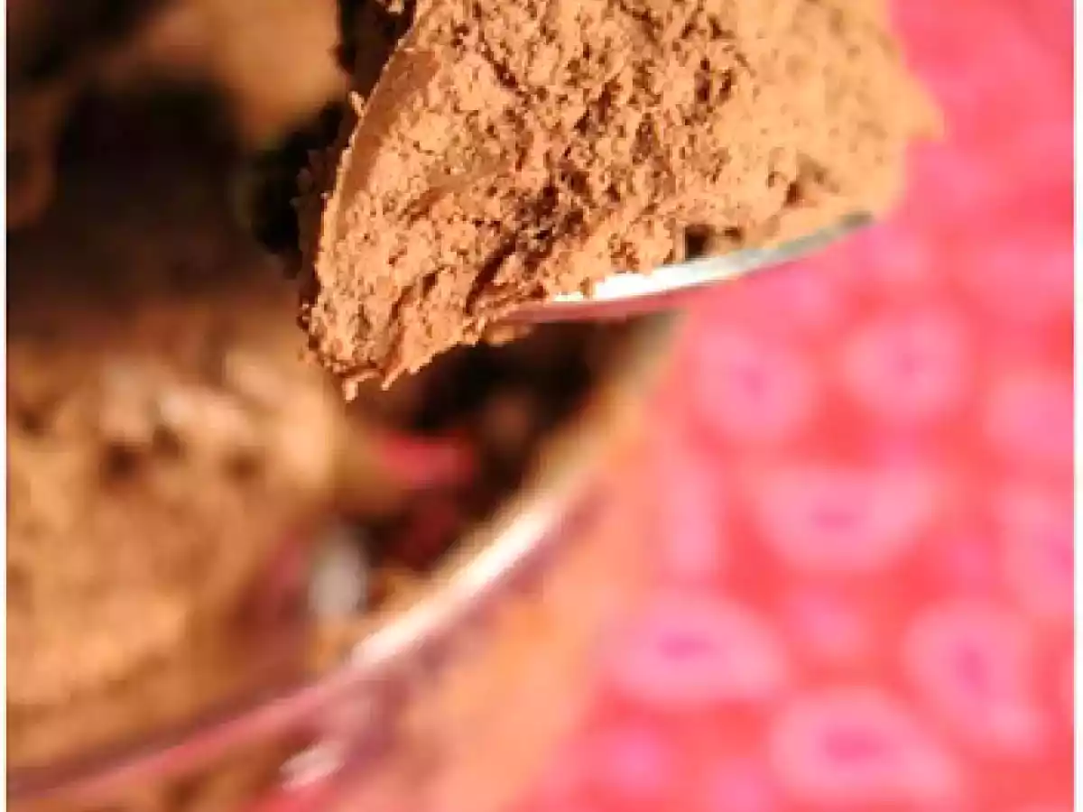 Mousse minérale au chocolat et à l'infusion de menthe - photo 2