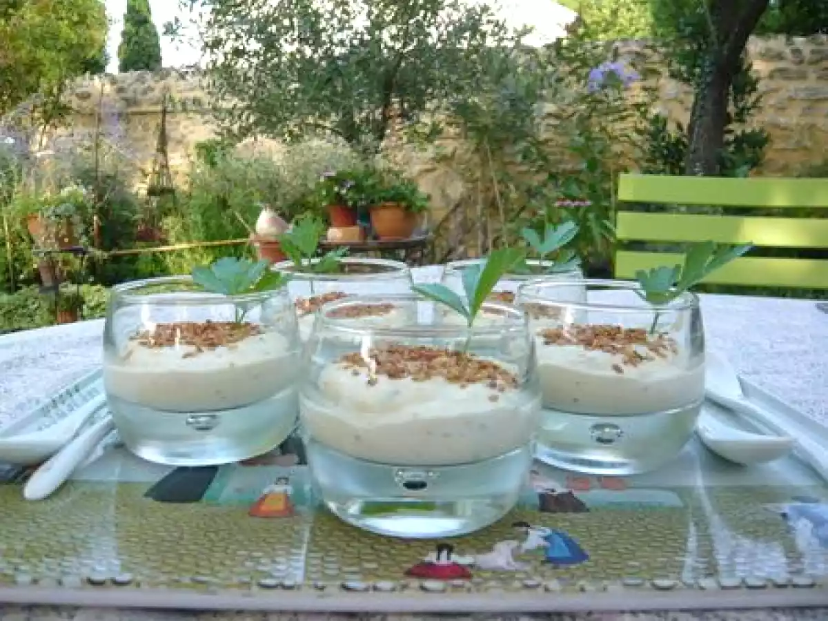 Mousseline d'aubergine au citron et au piment d'espelette