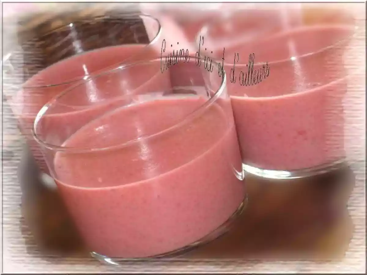Mousseline de fraises au mascarpone - photo 2