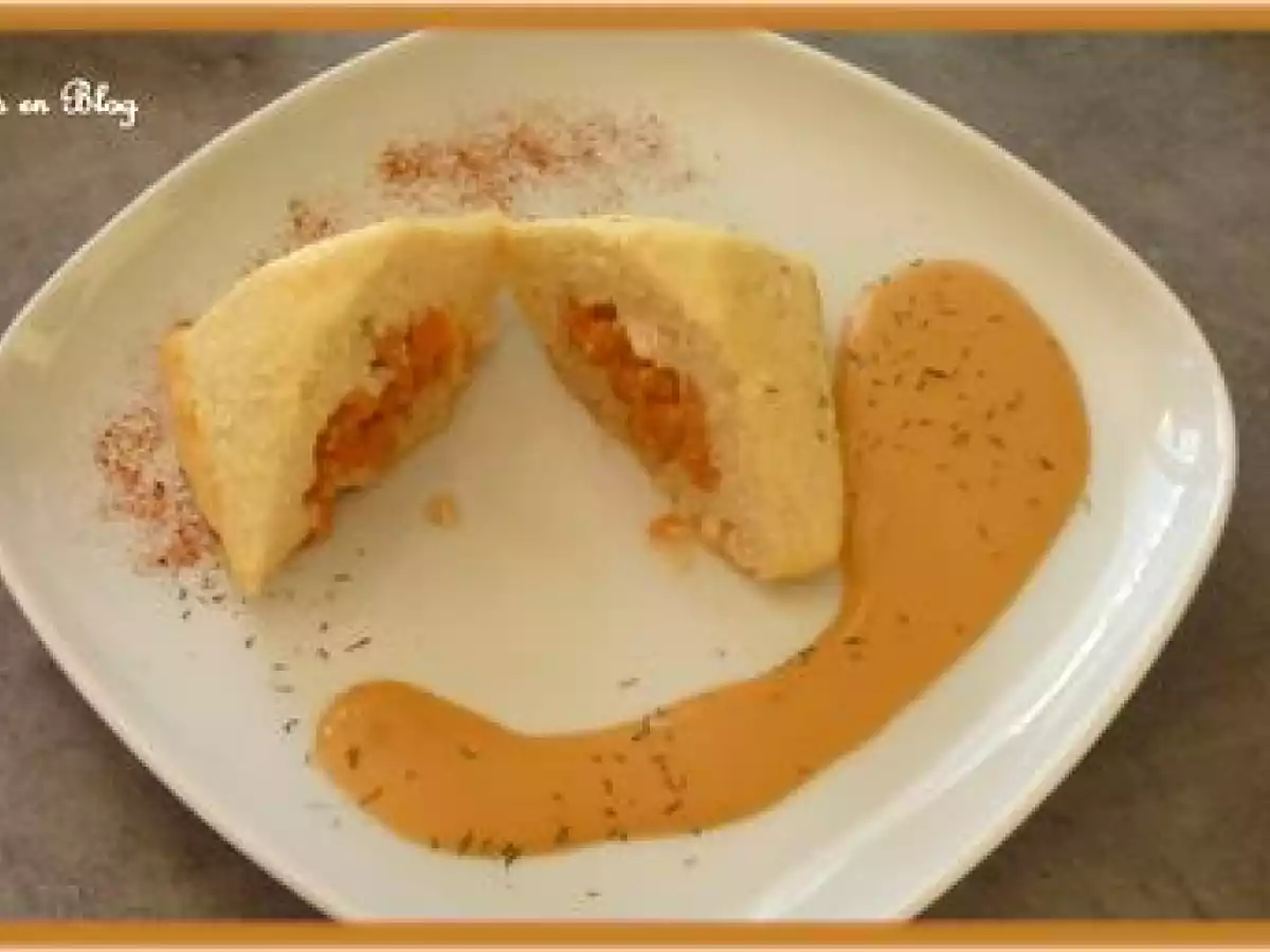 MOUSSES DE SAINT-JACQUES A LA BISQUE DE HOMARD