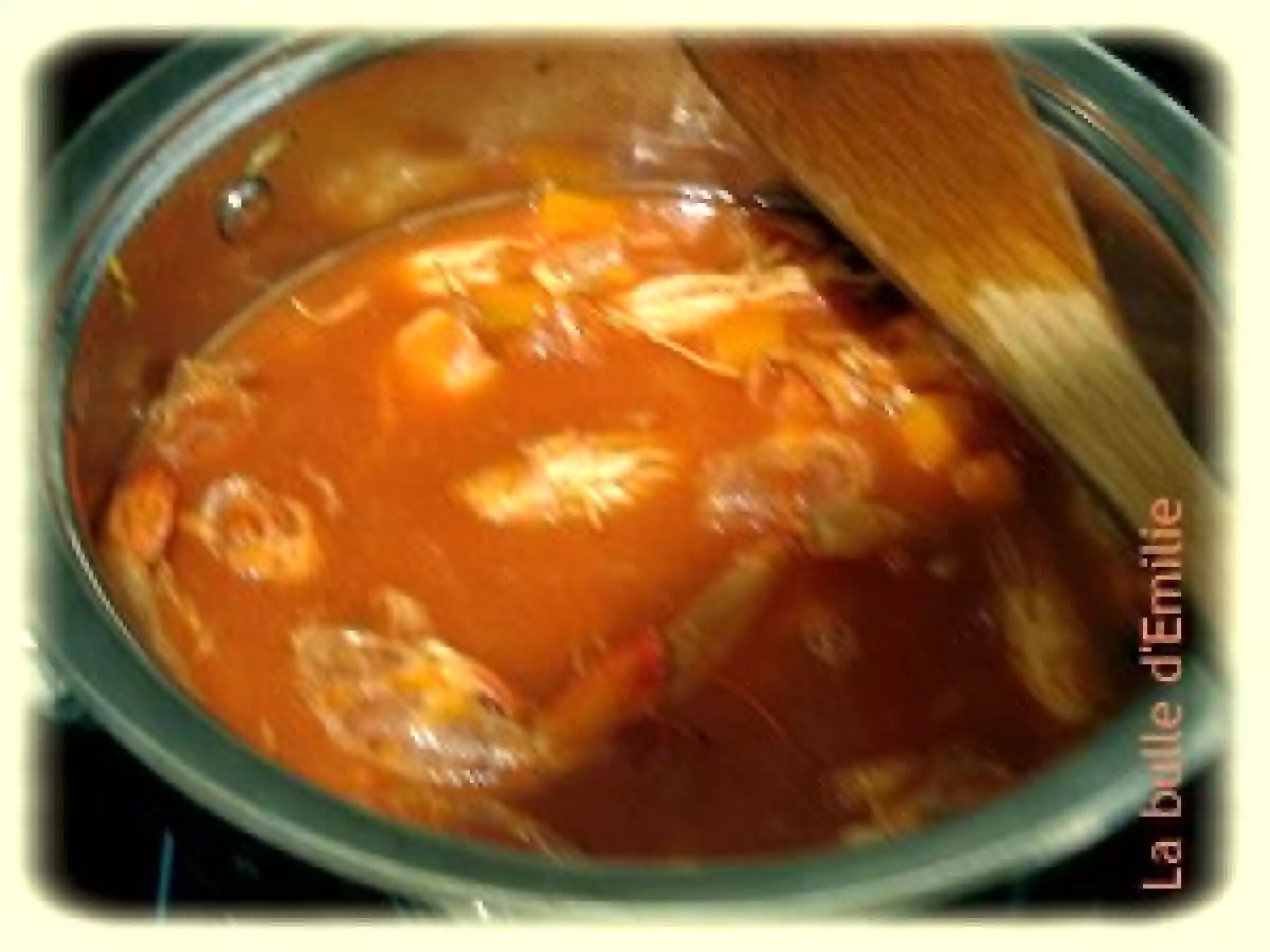 Mousses de saumon et crevettes sauce corail - photo 2