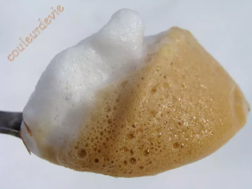 Mousseux de café glacé et son nuage de lait (au thermomix) - photo 3