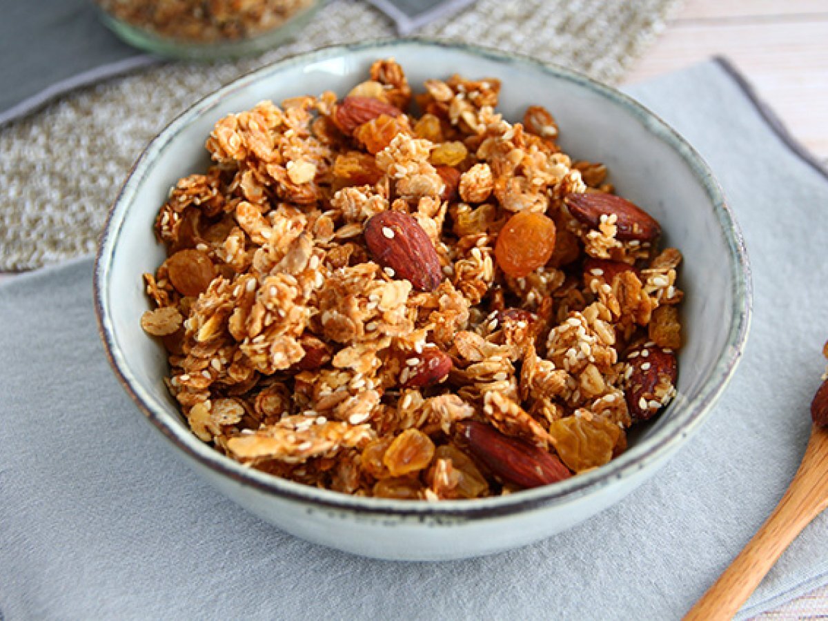 Muesli, du granola fait maison Recette Ptitchef
