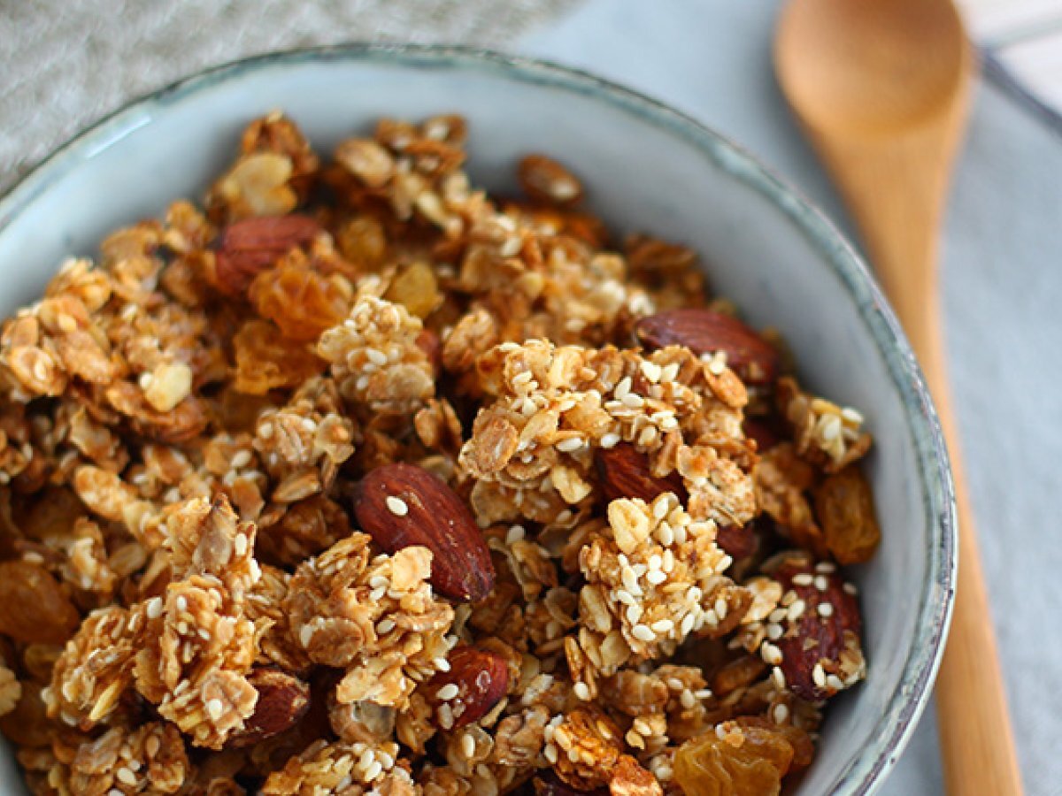 Muesli, du granola fait maison Recette Ptitchef