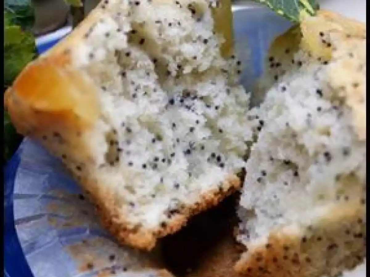 Muffin au lait de coco, pavot et ananas confit - photo 3