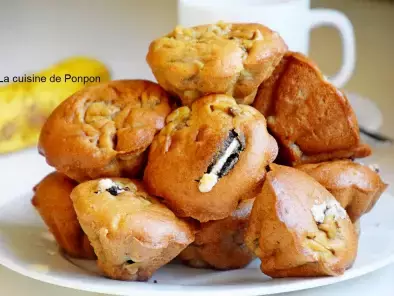 Muffin aux bananes et oréo