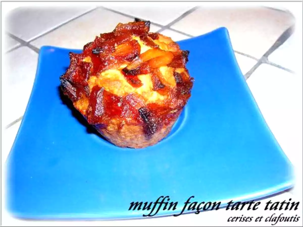 MUFFIN FACON TARTE TATIN CARAMEL à LA FLEUR DE SEL - photo 2
