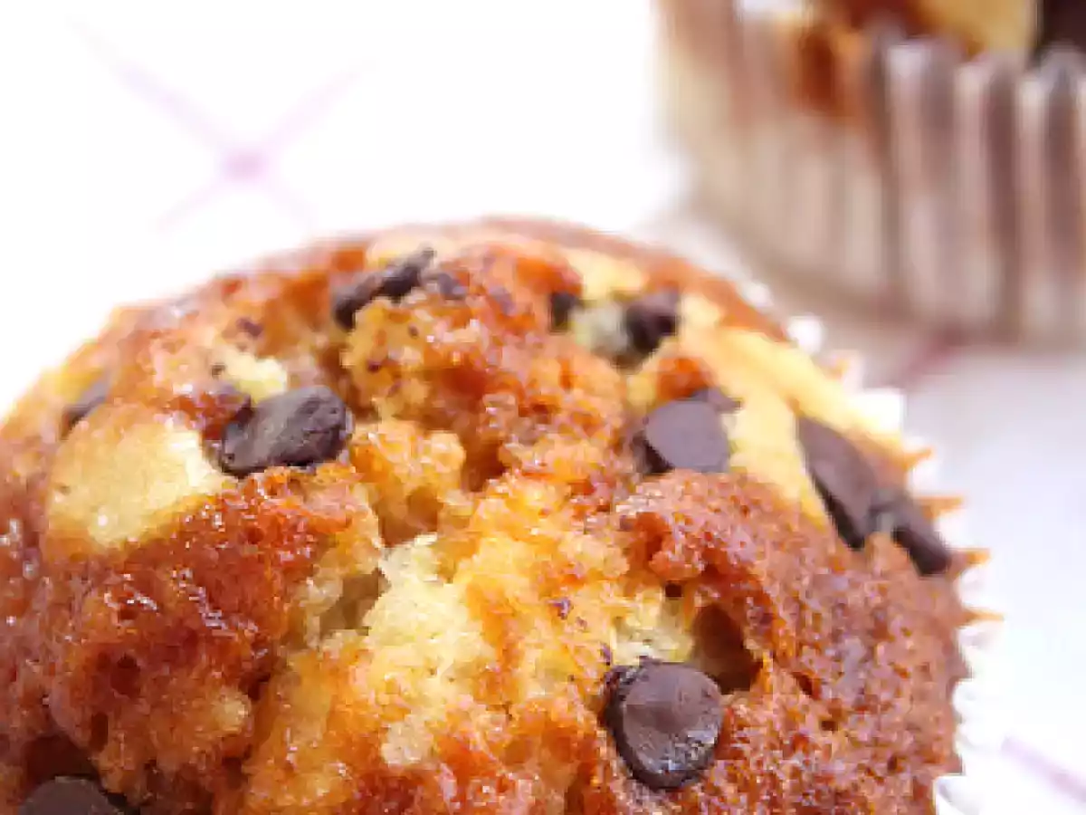 Muffin marbré au caramel