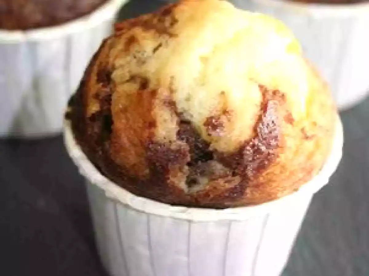 MUFFIN MARBRE CHOCOLAT CITRON