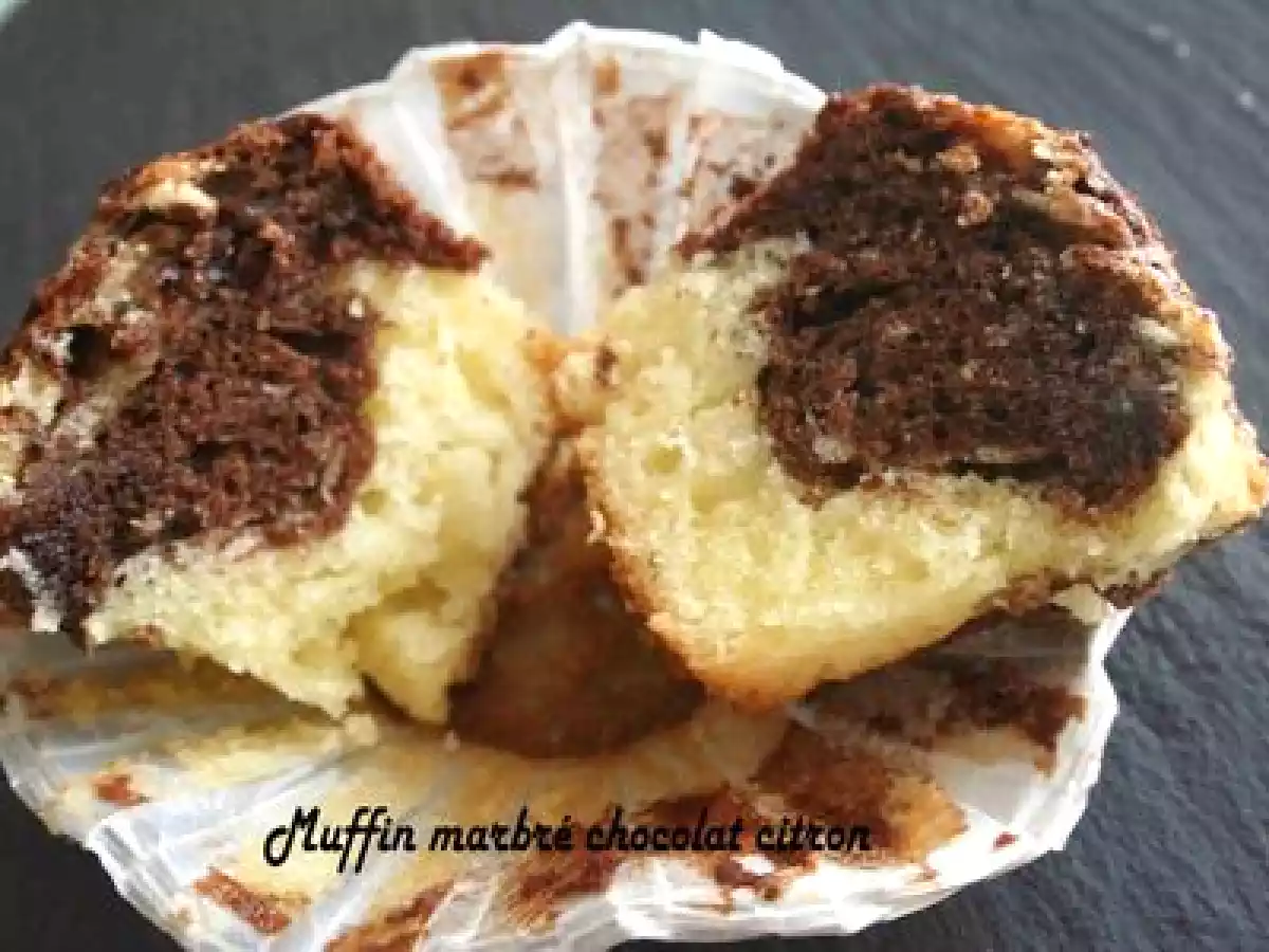 MUFFIN MARBRE CHOCOLAT CITRON - photo 3
