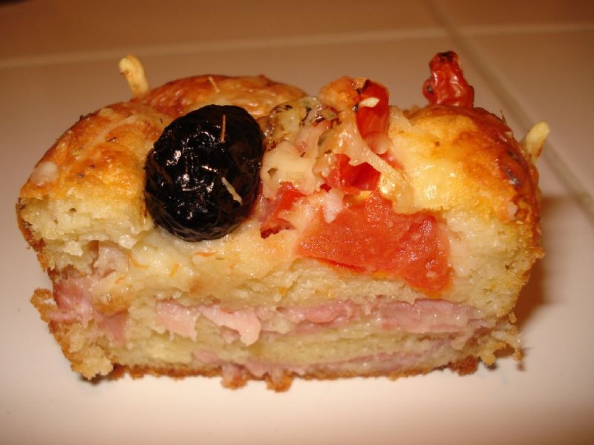 Muffin salé façon pizza ! Recette Ptitchef