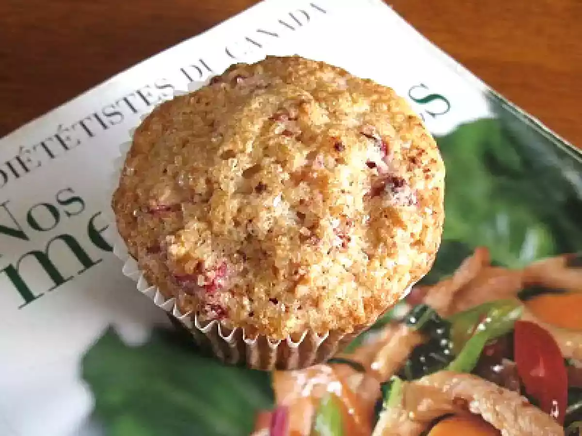 Muffins à l'avoine et aux canneberges