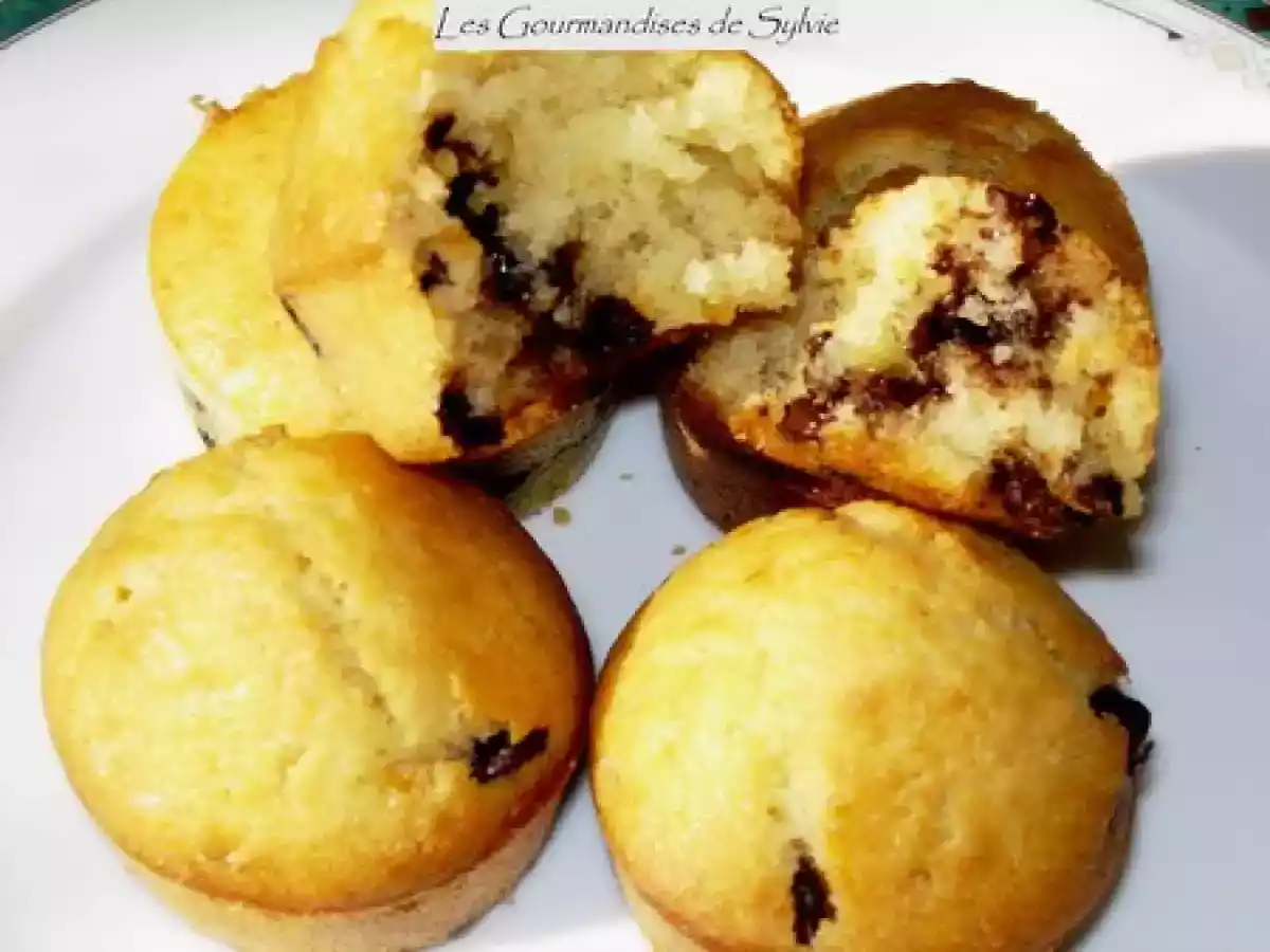 Muffins à l'Orange et aux Pépites de Chocolat