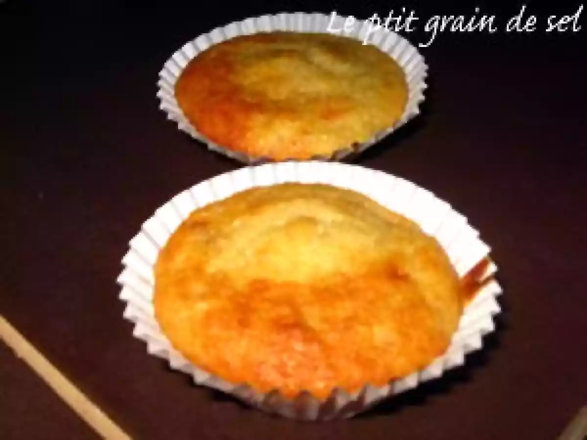 Muffins à la banane..... et au caramel pour certains !