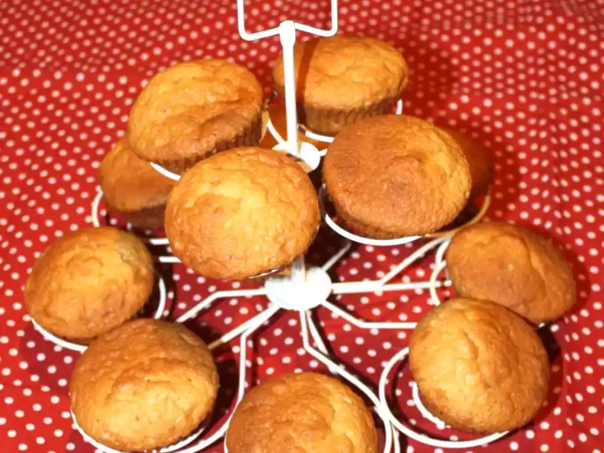 Muffins à la banane et aux Speculoos