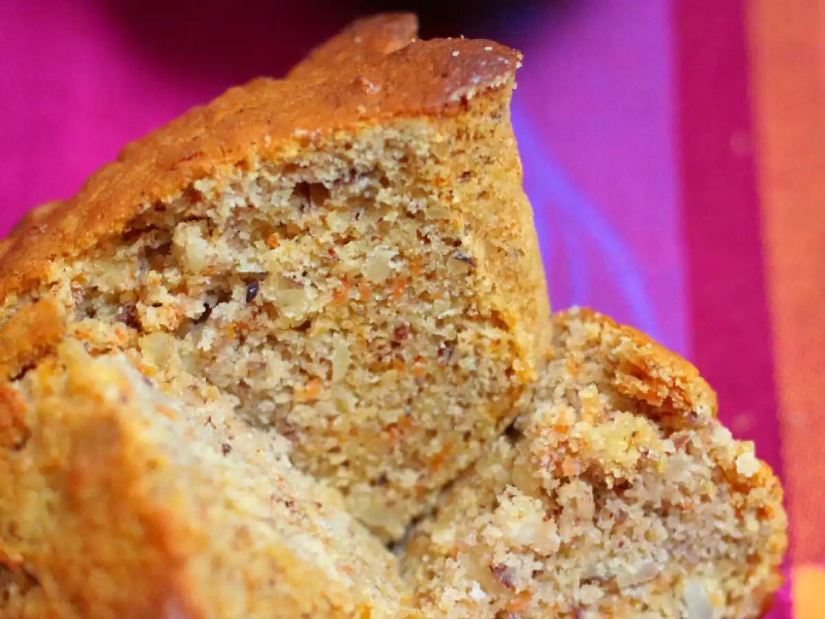 Muffins à la carotte & aux noisettes, parfumés à la cannelle - photo 2