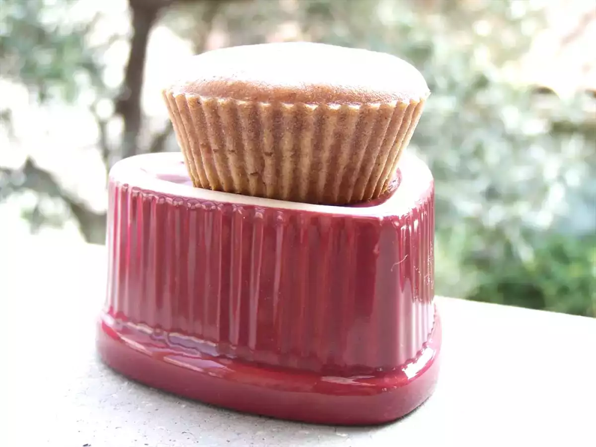 Muffins à la confiture de fraise et de rhubarbe - photo 3