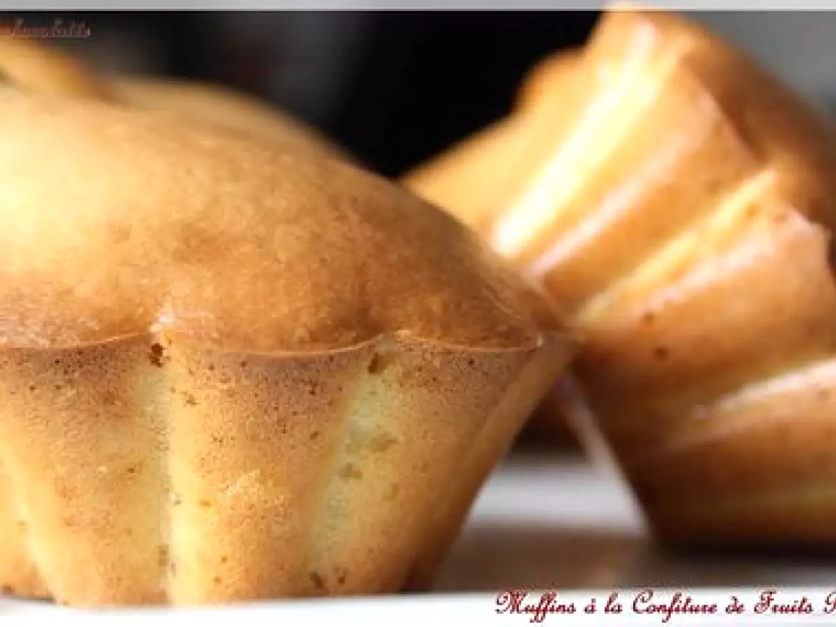 Muffins à la confiture de fruits rouges, pour un mini goûter - photo 2