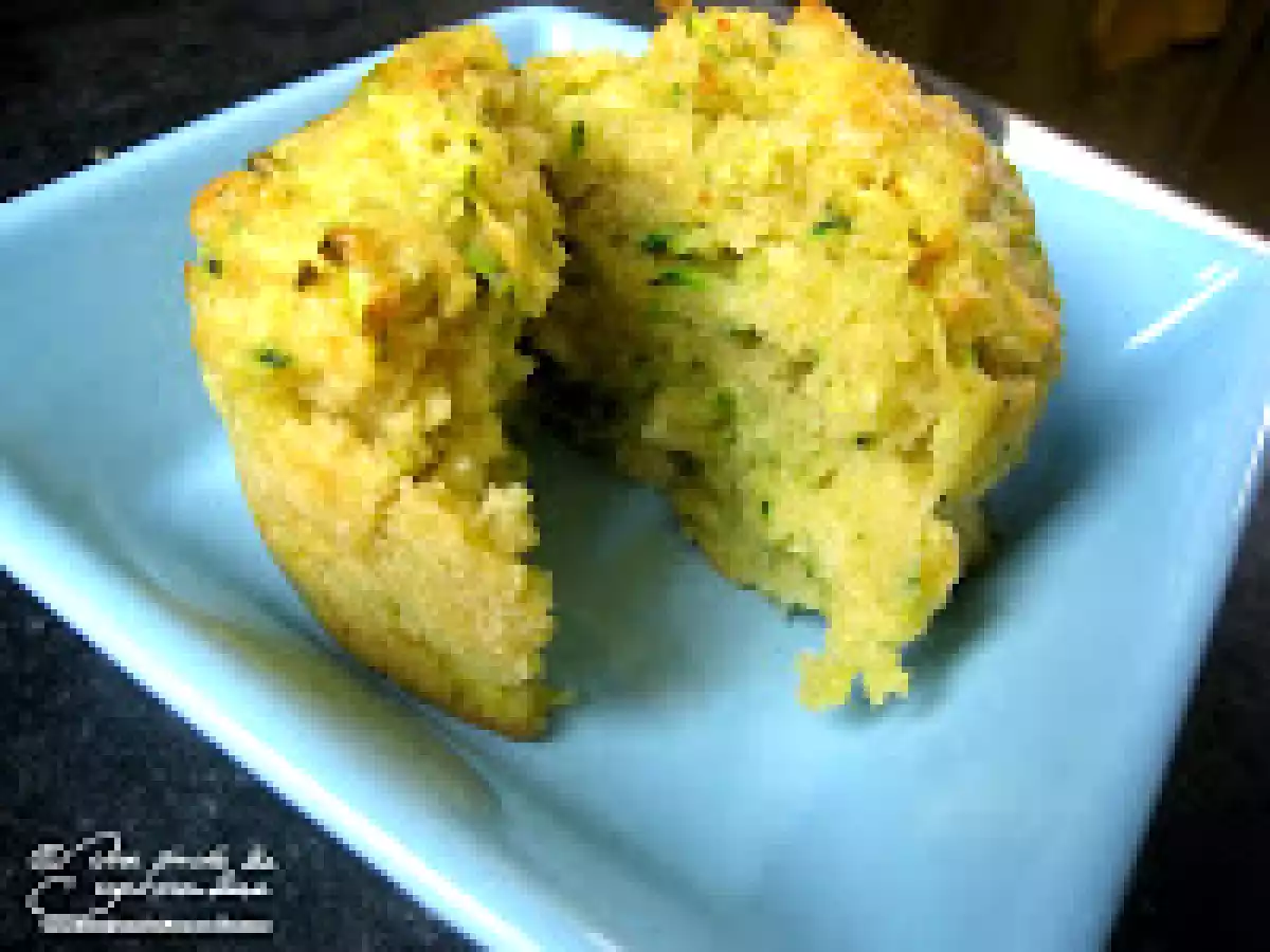 Muffins à la courgette et au chèvre