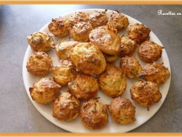 MUFFINS A LA COURGETTE ET AU SAUMON FUME