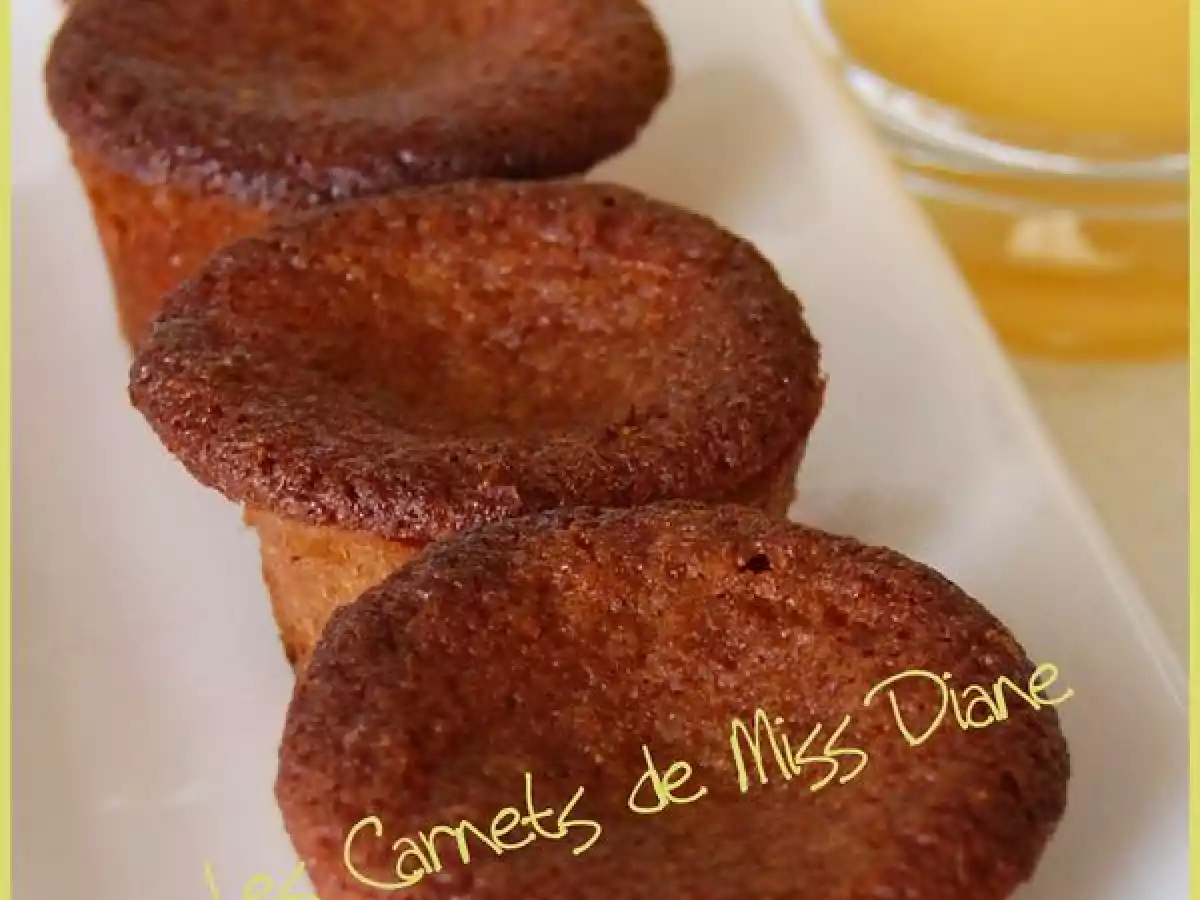 Muffins à la farine de châtaigne et à l'orange, sans gluten