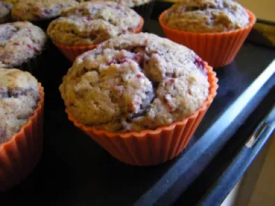 Muffins à la framboise et au chocolat (cuisine enfant)