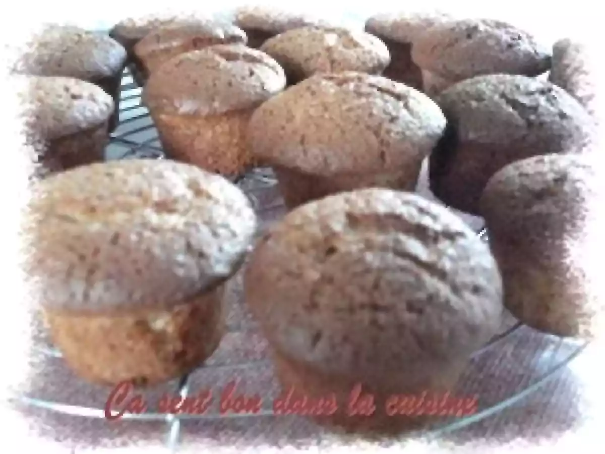 Muffins à la pâte d'amandes, Thermomix