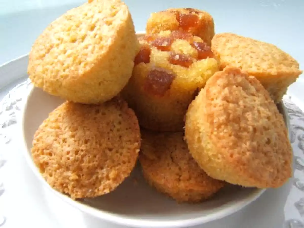 Muffins à la pâte de fruit de pomme et gingembre