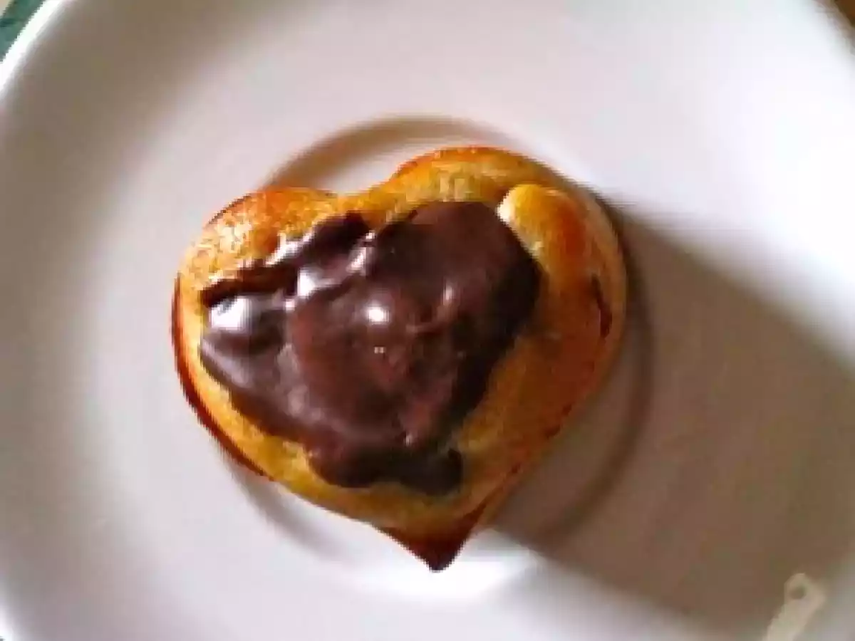 Muffins à la pêche et au chocolat