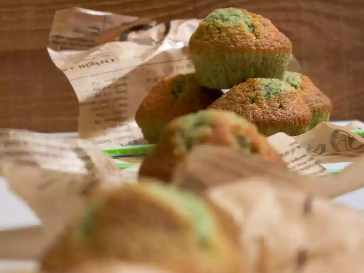 Muffins à la pistache