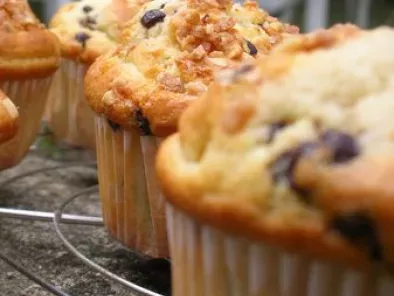 Muffins à la vanille, aux Pépites de Chocolat et aux Noisettes Caramélisées, photo 5