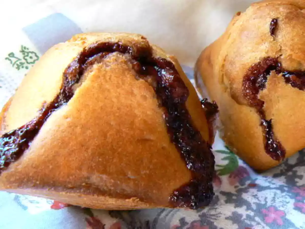 Muffins (allégés) au coeur de mûre façon Etna