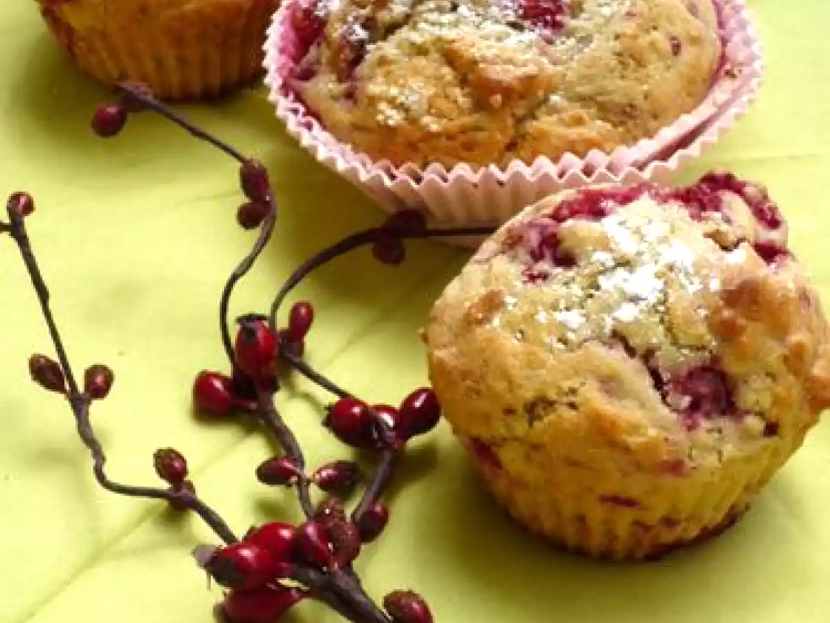 Muffins allégés framboises / Yaourt