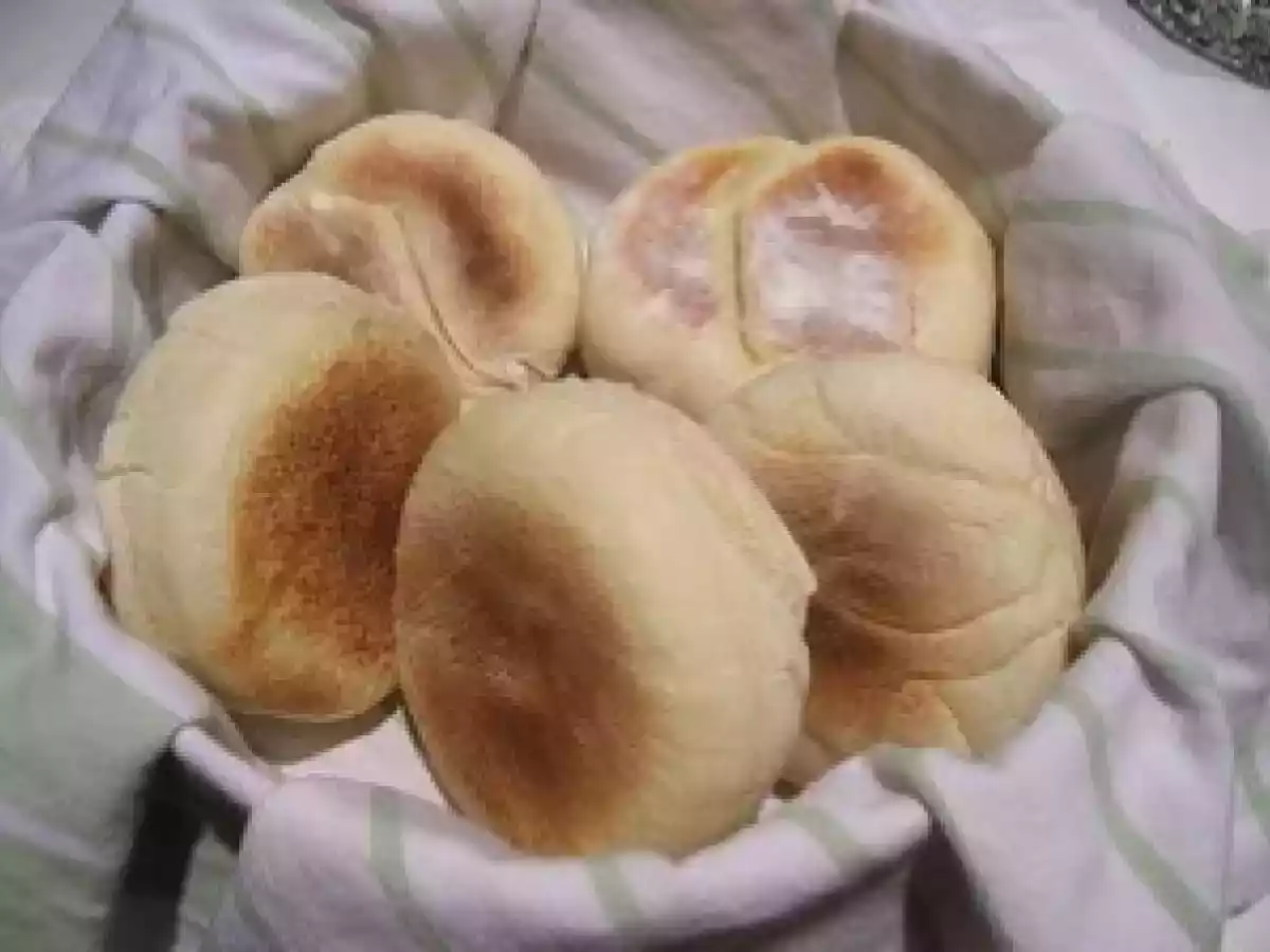 Muffins anglais - petits pains pour brunch